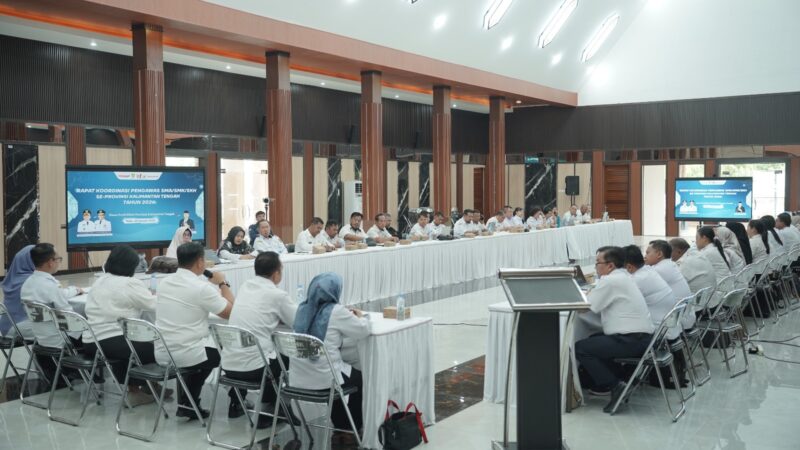 Tekankan Pentingnya Data dan Digitalisasi, Plt Kadisdik Kalteng Minta Pengawas Lebih Aktif di Sekolah