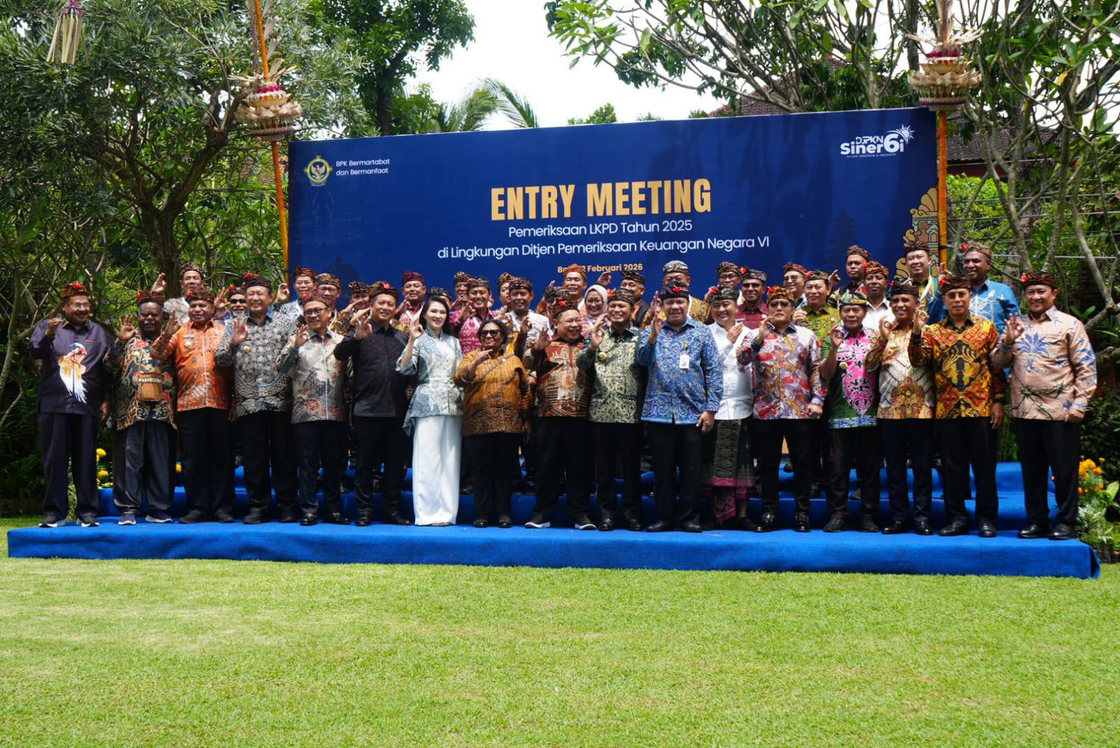 Wagub Kalteng Ikuti Entry Meeting Pemeriksaan Laporan Keuangan Pemerintah Daerah di Bali