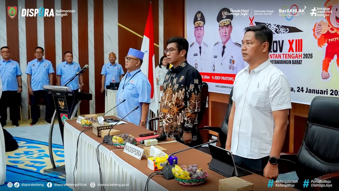 KONI Kalteng Gelar Chef de Mission Meeting
