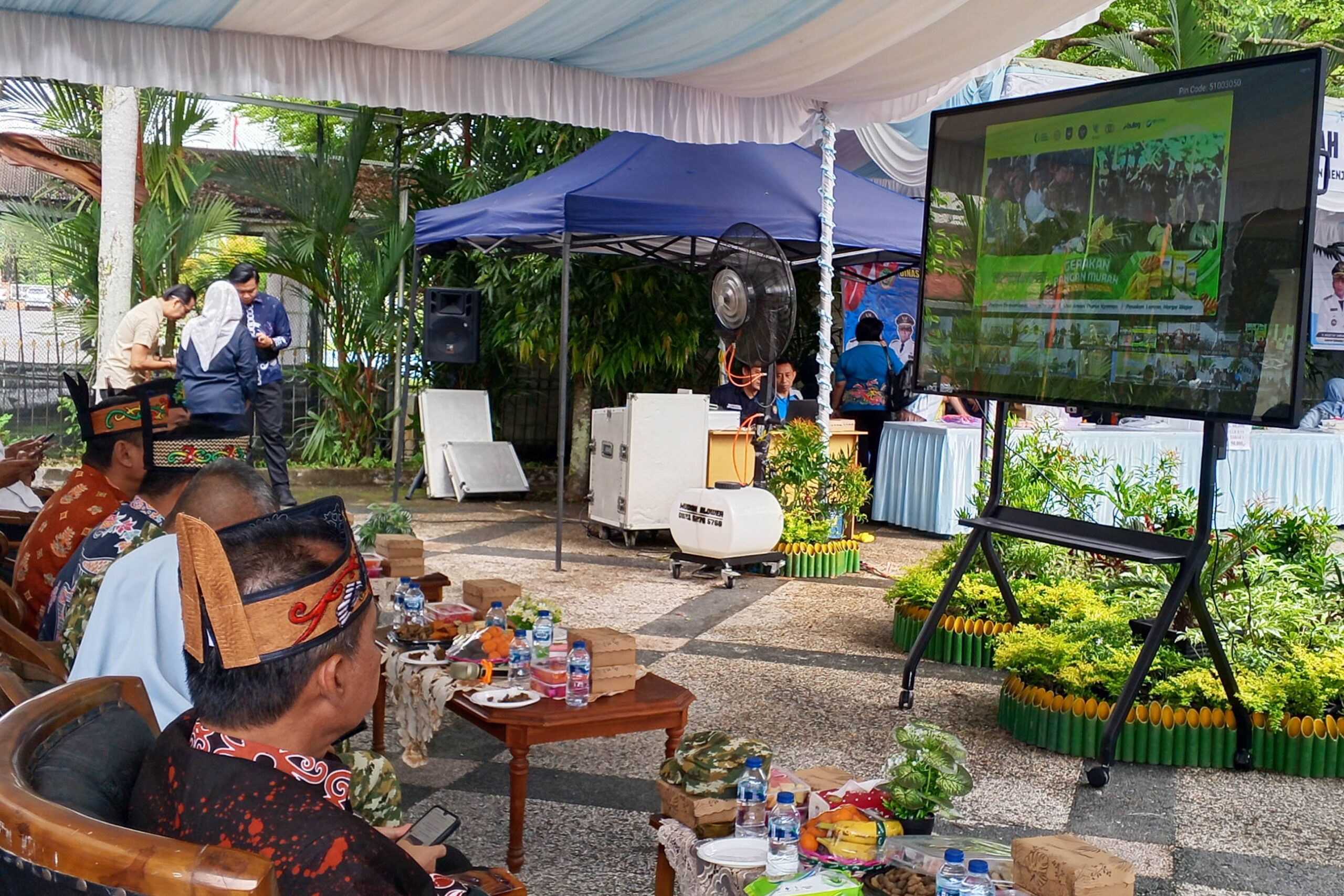 Pemprov Kalteng Ikuti Pembukaan GPM Nasional, Mentan Tegaskan Pengusaha Pangan tidak Boleh Naikkan Harga di Atas HET