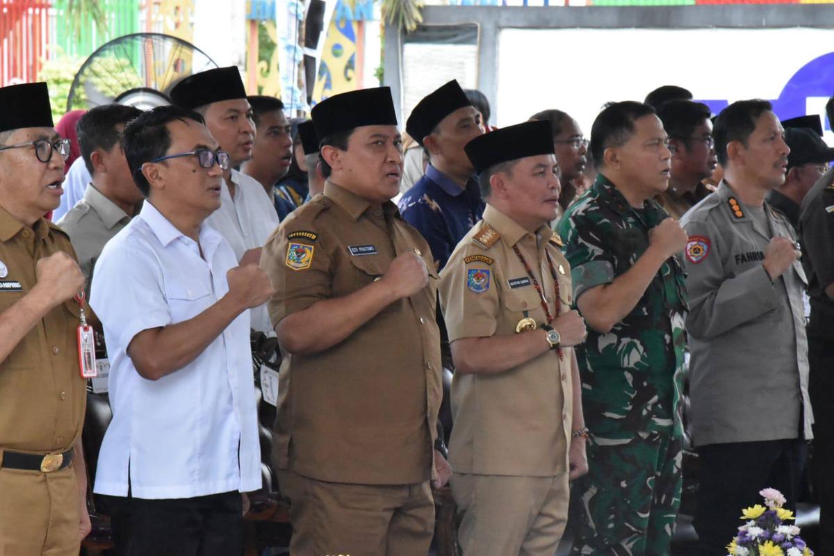 Gebyar Ramadan Berkah Jilid V Resmi Dibuka Gubernur dan Wakil Gubernur Kalteng