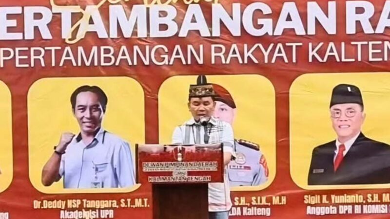 Gubernur Hadiri Dies Natalis ke-72 DPD GMNI Kalteng dan Seminar WPR
