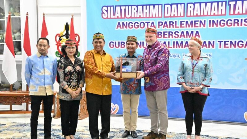 Gubernur Kalteng Sambut Kedatangan Delegasi Parlemen Inggris ke Bumi Tambun Bungai