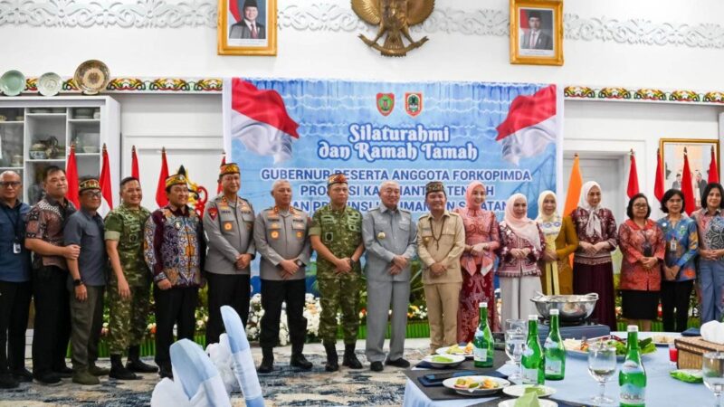 Gelar Ramah Tamah, Gubernur Kalteng Sambut Baik Kedatangan Gubernur Kalsel