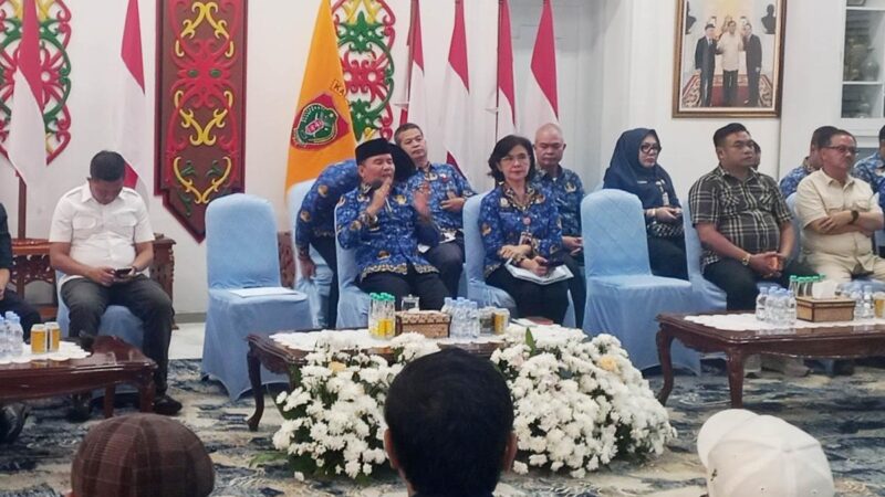 Bahas Berbagai Isu Strategis, Pemprov Kalteng Gelar Pertemuan dengan Insan Pers