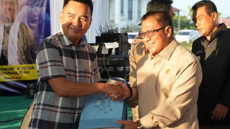 Ketua DPRD Kota Palangka Raya Subandi Hadiri Perayaan Paskah