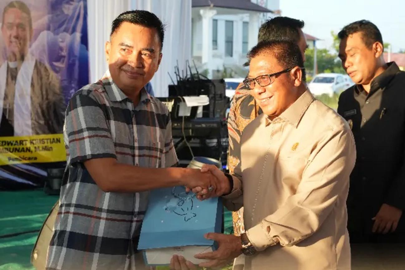Ketua DPRD Kota Palangka Raya Subandi Hadiri Perayaan Paskah