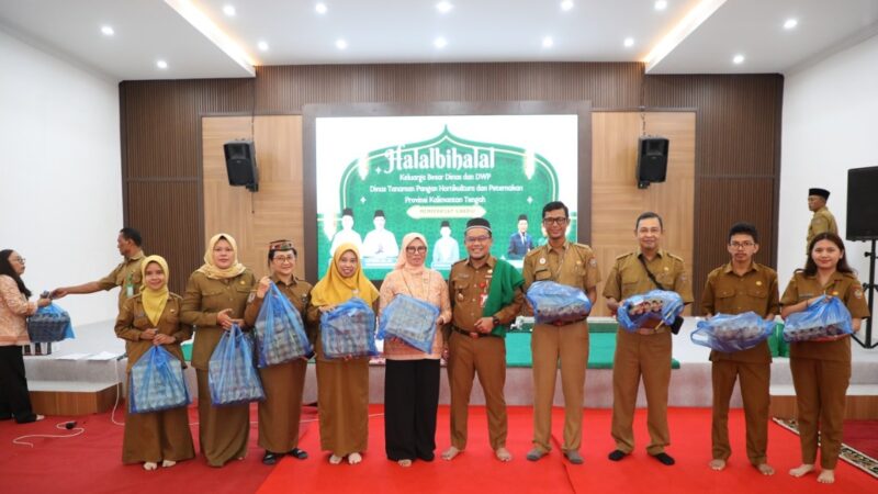 Perkuat Sinergi Pasca Hari Raya Idul Fitri 1447 H, Dinas TPHP Prov Kalteng Gelar Halal Bihalal