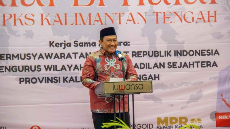 Wagub Edy Pratowo Hadiri Halal Bihalal DPW PKS Kalteng