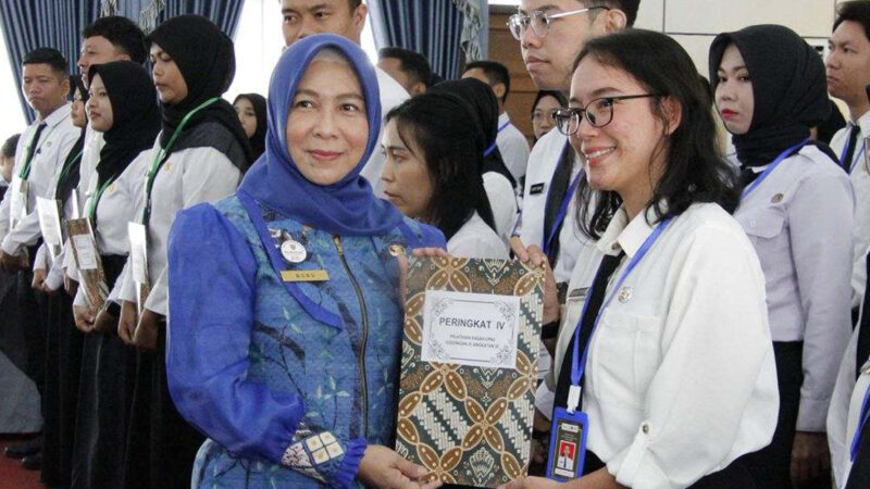 Penutupan Latsar CPNS, BPSDM Kalteng Dukung Pengembangan Kompetensi ASN