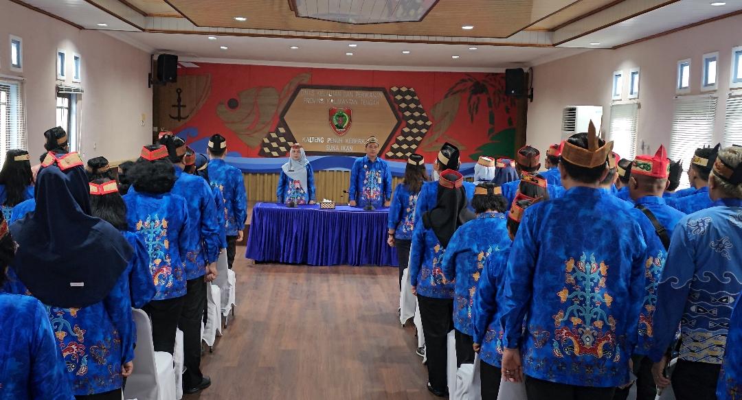 Dislutkan Kalteng Laksanakan Penandatanganan Komitmen Bersama Penerapan Core Values ASN BerAKHLAK