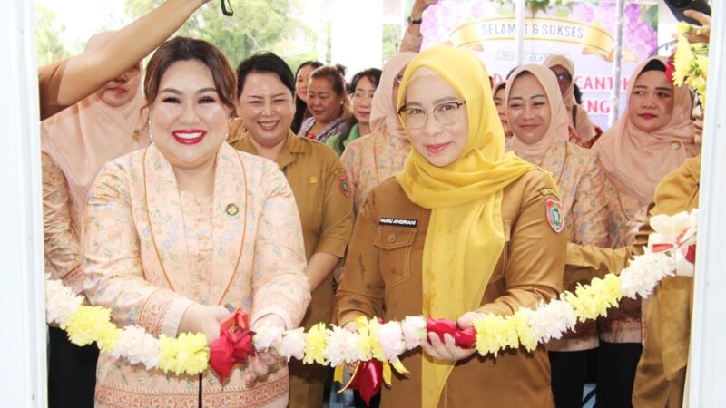 DWP Provinsi Kalteng Resmikan Galeri DWP dan Kafe Cantik DWP