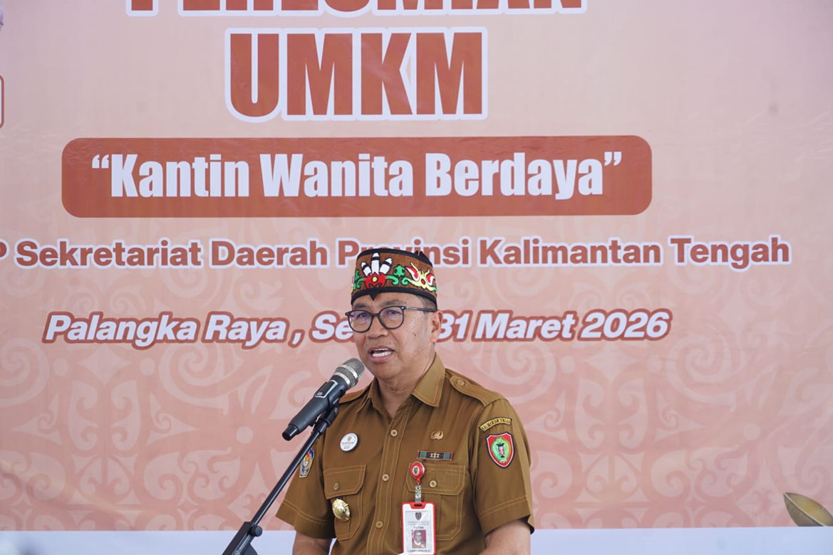 Plt. Sekda Kalteng Resmikan Kantin Wanita Berdaya