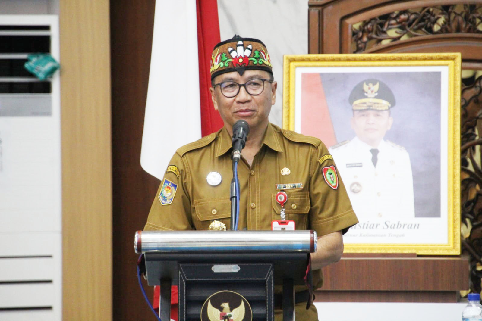 Plt Sekda Kalteng Pimpin RAKORTEK Riset dan Inovasi Daerah 2026