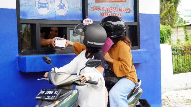 Inovasi Bapenda Kalteng, Bayar PKB Melalui Samsat Drive Thru Jadi Mudah dan Cepat