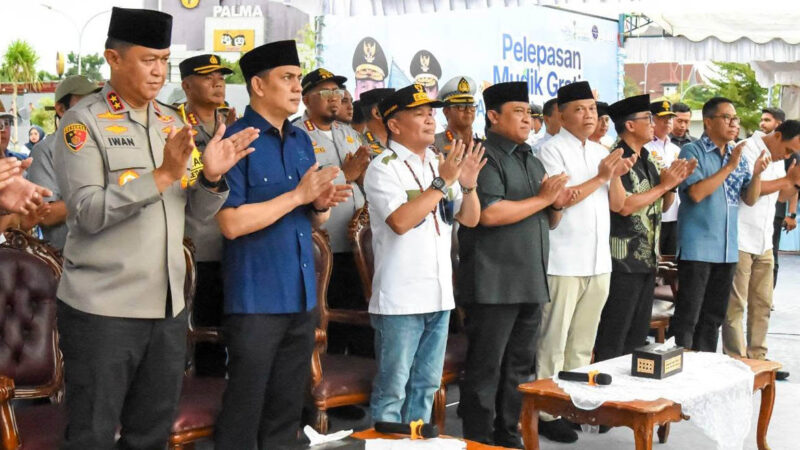 Gubernur Kalteng Lepas Angkutan Mudik Gratis Lebaran 2026