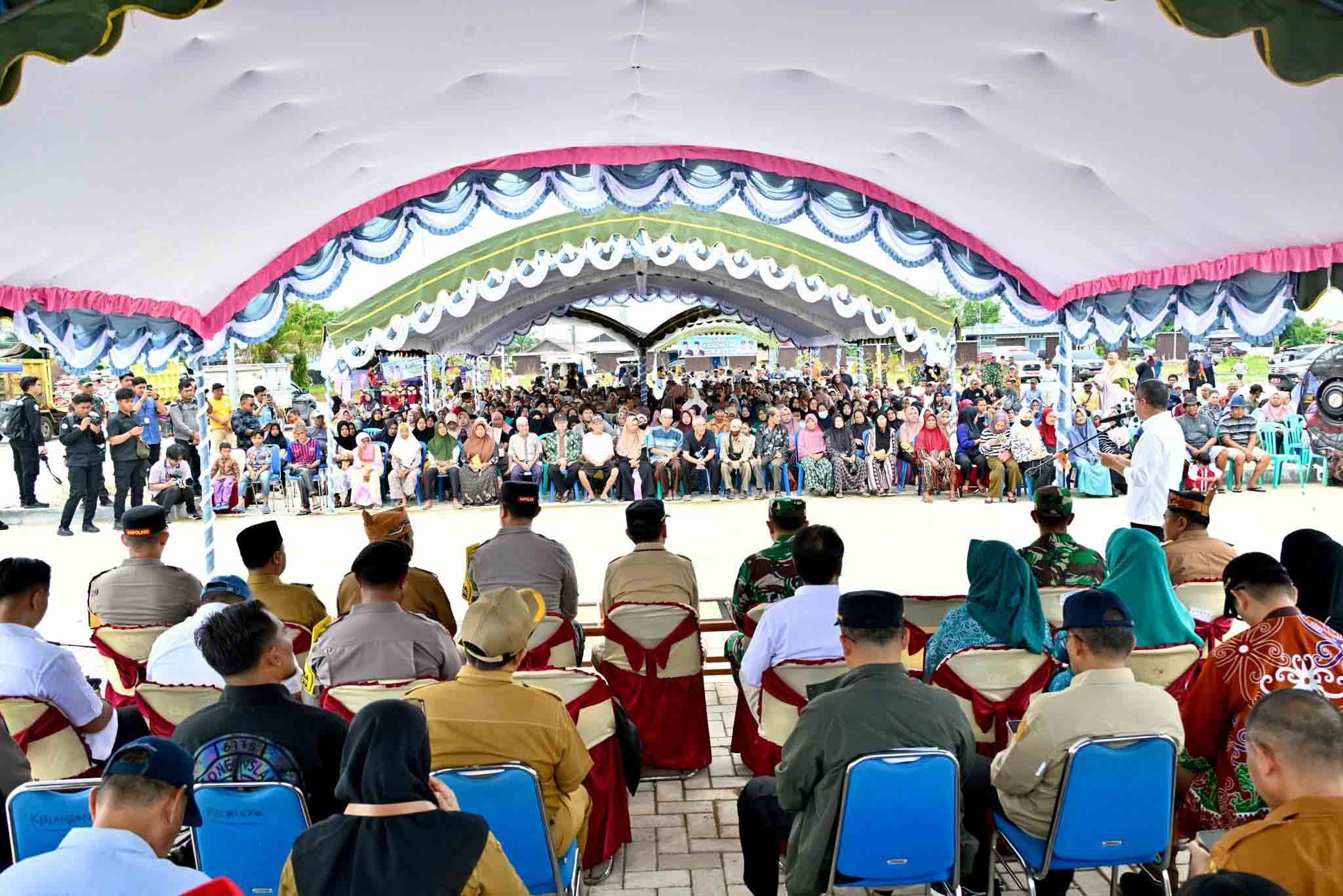 Plt. Sekda Sampaikan Pemprov Kalteng Sediakan 2.000 Paket Sembako Murah