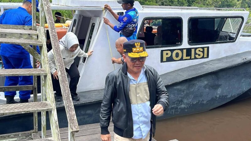 Gubernur Didampingi Ketua TP PKK Kalteng Tinjau Kawasan Wisata Tanjung Puting