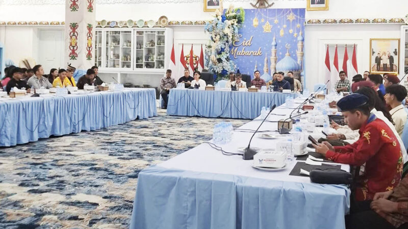 Gubernur Kalteng Lakukan Silahturahmi Bersama Organisasi Kepemudaan dan Mahasiswa