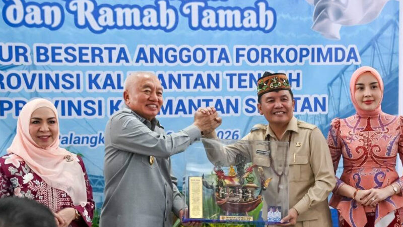 Sinergi Antas Provinsi, Gubernur Kalsel Laksanakan Silaturahmi ke Gubernur Kalteng