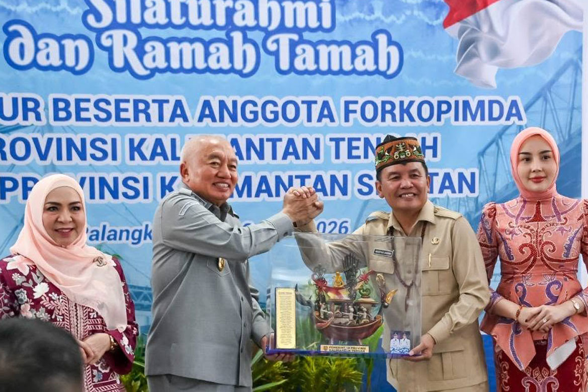Sinergi Antas Provinsi, Gubernur Kalsel Laksanakan Silaturahmi ke Gubernur Kalteng