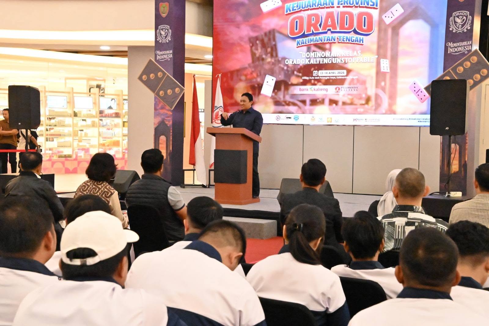 Pelantikan Pengurus Federasi ORADO Kalteng, Wakil Gubernur : Pemprov Dukung Pengembangan Olahraga Domino