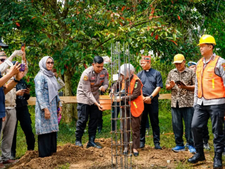 Dukung Pemberantasan Narkotika, DPRD Kota Palangka Raya Hadiri Peletakan Batu Pertama Posko Terpadu GDAN