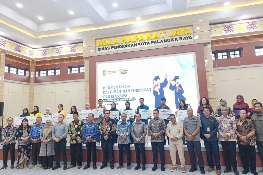Bentuk Dukungan, DPRD Palangka Raya Hadiri Peluncuran Program Beasiswa Pemerintah Kota Palangka Raya Tahun 2026