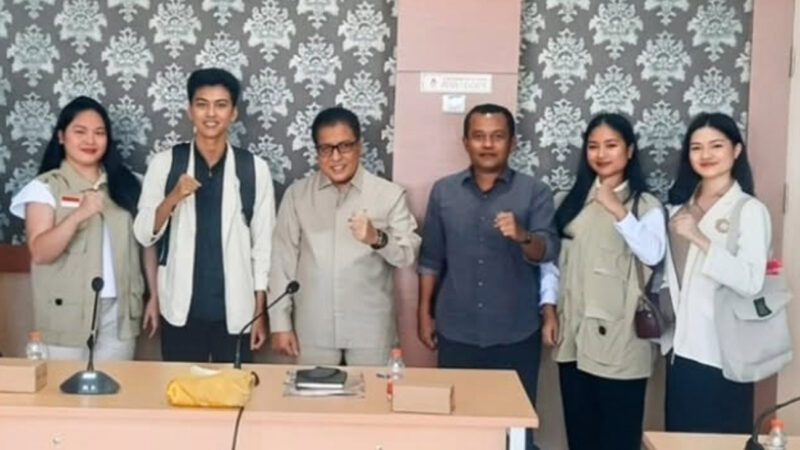 Mahasiswa IAHN Palangka Raya Audiensi ke Ketua DPRD Kota Palangka Raya