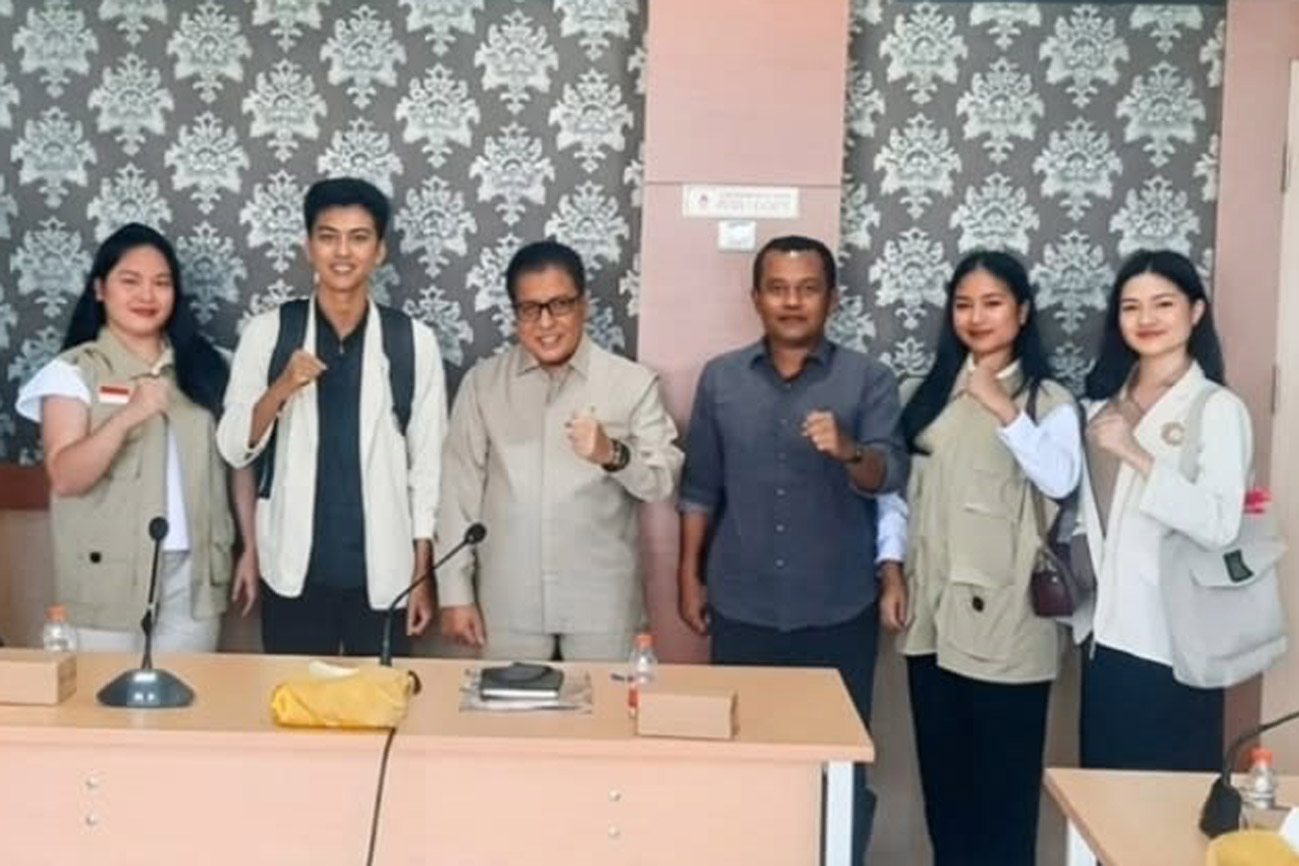 Mahasiswa IAHN Palangka Raya Audiensi ke Ketua DPRD Kota Palangka Raya