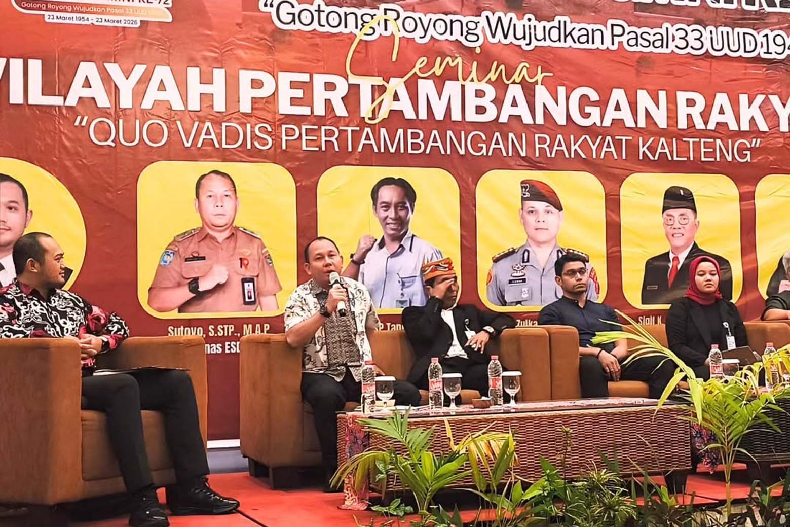 Plt. Kepala Dinas ESDM Kalteng Hadiri Dies Natalis GMNI Ke-72 dan Paparkan Progres Usulan WPR 1 Plt. Kepala Dinas ESDM Kalteng Hadiri Dies Natalis GMNI Ke-72 dan Paparkan Progres Usulan WPR