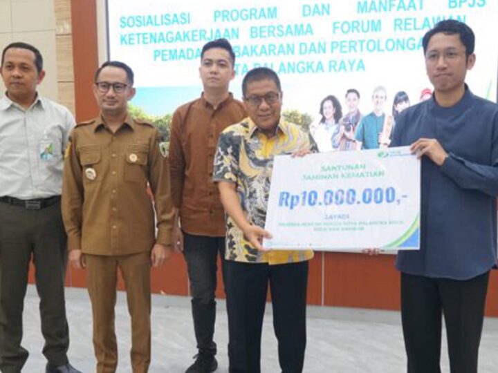 Ketua DPRD Palangka Raya Hadiri Kegiatan Sosialisasi Program dan Manfaat BPJS Ketenagakerjaan