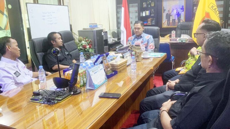 SMSI Kalteng Audiensi ke Disdik Kalteng, Siap Kawal Kemajuan Pendidikan