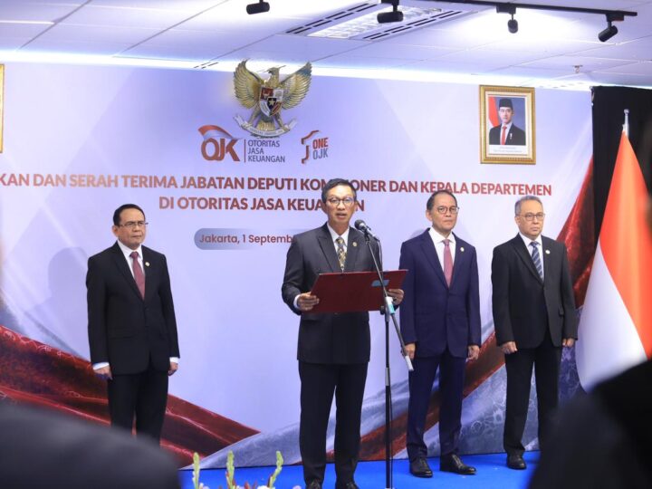OJK Perkuat Struktur Organisasi, Tujuh Pejabat Baru Resmi Dilantik